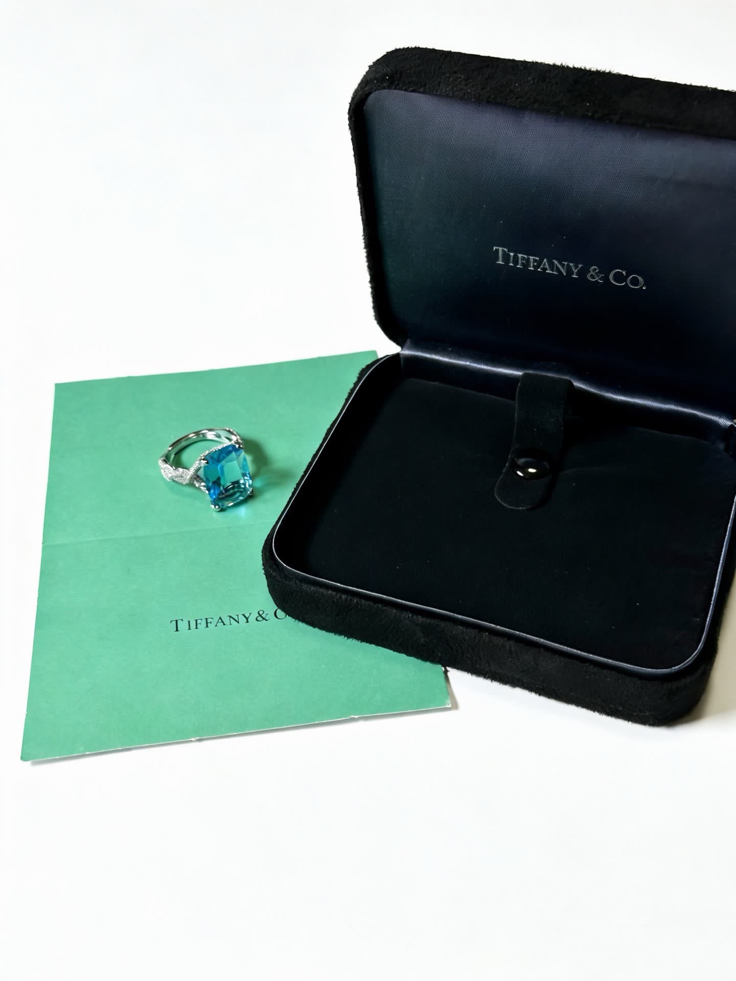 Tiffany & Co. Blue Topaz Ring
